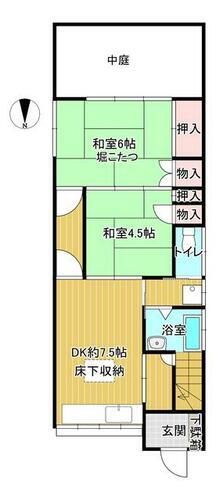 東京都葛飾区西新小岩４丁目 2階建 築54年6ヶ月