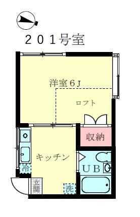 東京都江戸川区上篠崎３丁目 篠崎駅 1K アパート 賃貸物件詳細