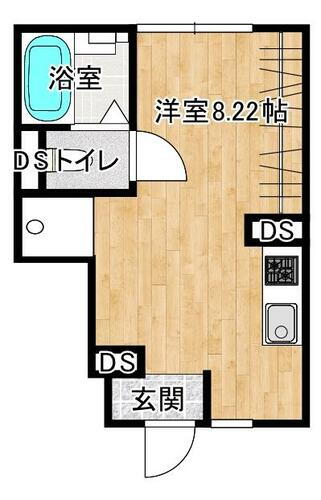 ソフィスコート地御前 1階 ワンルーム 賃貸物件詳細