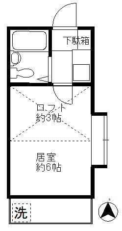 神奈川県横浜市南区平楽 阪東橋駅 1K アパート 賃貸物件詳細