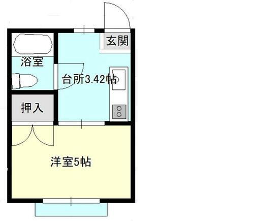 東京都西東京市谷戸町３丁目 ひばりヶ丘駅 1K アパート 賃貸物件詳細