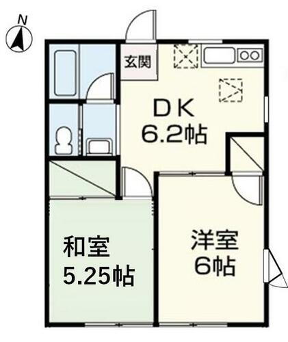 埼玉県八潮市八潮３丁目 八潮駅 2DK アパート 賃貸物件詳細