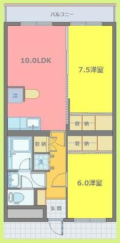 青森県青森市大字安田字近野 2LDK マンション 賃貸物件詳細