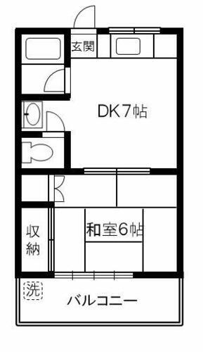 東京都八王子市北野町 北野駅 1DK マンション 賃貸物件詳細
