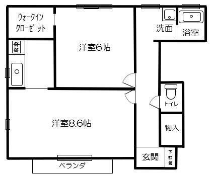 栃木県栃木市大平町蔵井 新大平下駅 1LDK アパート 賃貸物件詳細