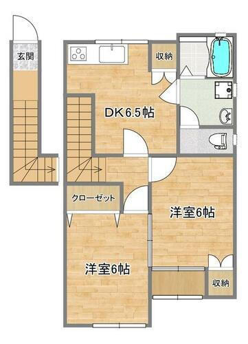 山形県長井市清水町１丁目 賃貸アパート