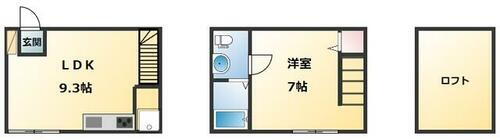 東京都国立市青柳１丁目 矢川駅 1LDK 一戸建て 賃貸物件詳細