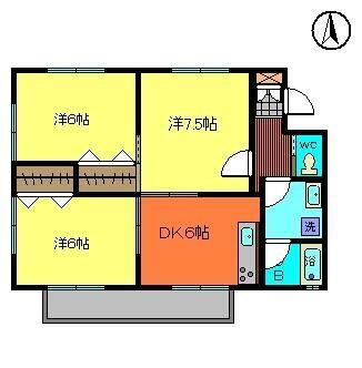 茨城県古河市関戸 古河駅 3DK アパート 賃貸物件詳細
