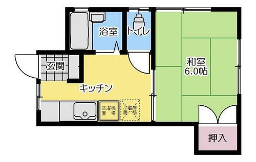 神奈川県横浜市金沢区大道２丁目 六浦駅 1K アパート 賃貸物件詳細
