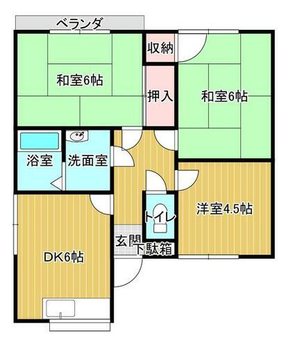 長崎県佐世保市瀬戸越１丁目 泉福寺駅 3DK アパート 賃貸物件詳細