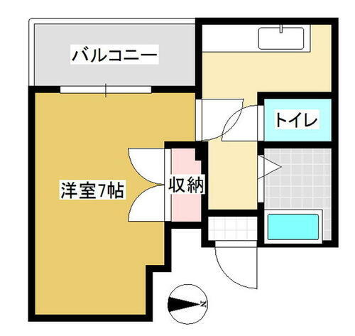 広島県福山市松永町４丁目 松永駅 1K マンション 賃貸物件詳細