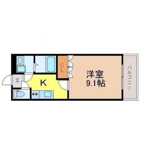 愛知県名古屋市中川区二女子町６丁目 尾頭橋駅 1K アパート 賃貸物件詳細