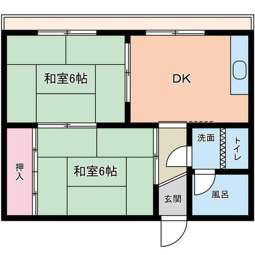 和歌山県海南市日方 海南駅 2DK アパート 賃貸物件詳細