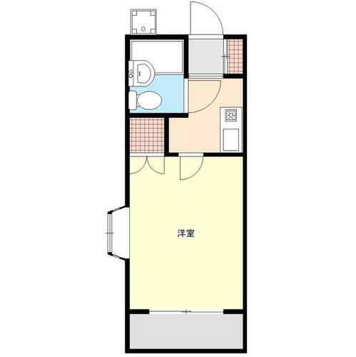 神奈川県川崎市中原区木月４丁目 元住吉駅 1K アパート 賃貸物件詳細