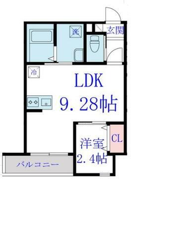 エスペリオ道場南 1階 1LDK 賃貸物件詳細