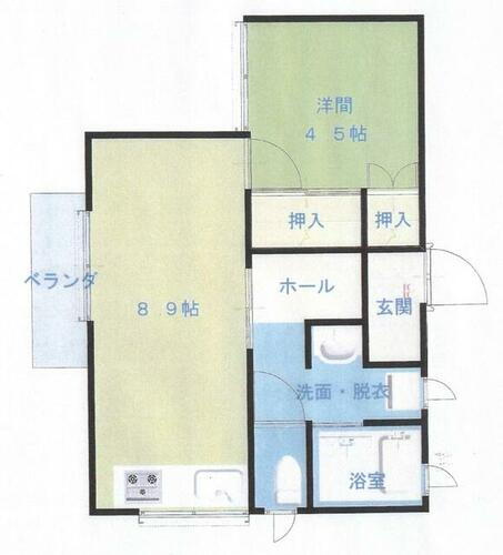 香川県木田郡三木町大字池戸 池戸駅 1LDK アパート 賃貸物件詳細