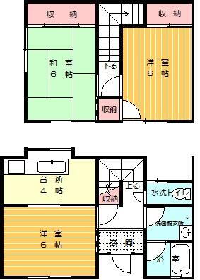 日枝ハイツ 3K 賃貸物件詳細