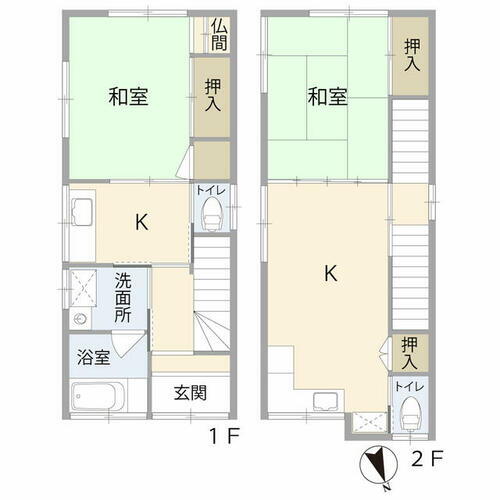 東京都中央区佃１丁目 2階建 築36年3ヶ月