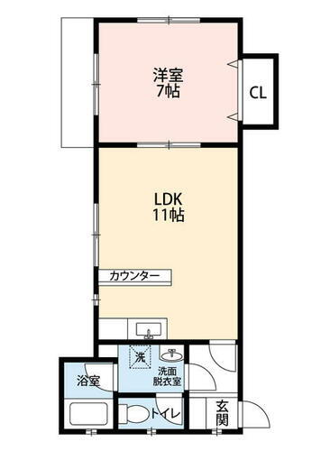 東京都目黒区上目黒５丁目 祐天寺駅 1LDK アパート 賃貸物件詳細