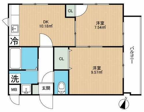 熊本県熊本市南区田井島３丁目 南熊本駅 2DK アパート 賃貸物件詳細