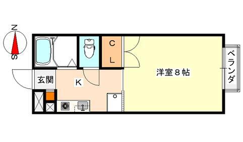 福島県郡山市島１丁目 郡山駅 1K アパート 賃貸物件詳細