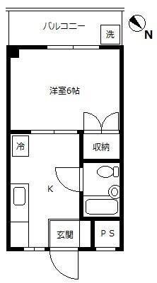 神奈川県川崎市高津区久地１丁目 溝の口駅 1K マンション 賃貸物件詳細