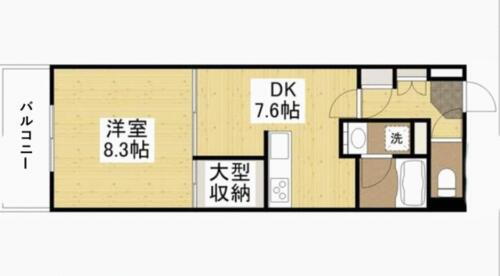 広島県福山市春日町１丁目 東福山駅 1DK マンション 賃貸物件詳細