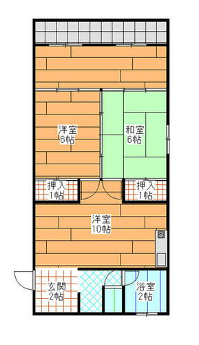 福岡県北九州市小倉南区湯川新町２丁目 2階建 築45年2ヶ月
