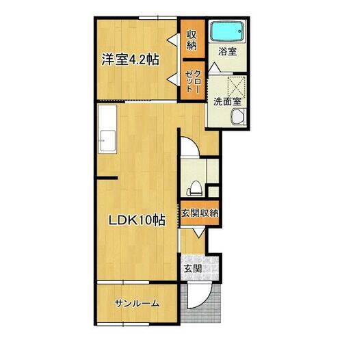 岩手県大船渡市猪川町字前田 1LDK アパート 賃貸物件詳細
