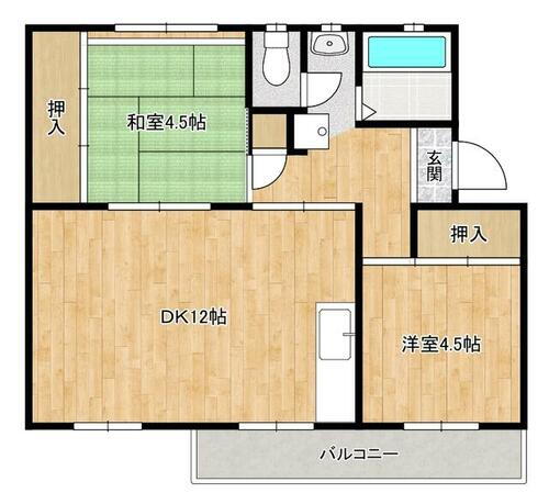 大阪府大阪狭山市西山台５丁目 金剛駅 2LDK マンション 賃貸物件詳細
