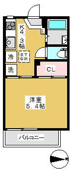 東京都小平市津田町１丁目 鷹の台駅 1K アパート 賃貸物件詳細