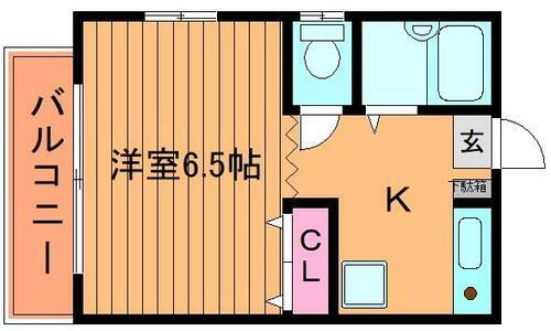 埼玉県蕨市中央３丁目 蕨駅 1K アパート 賃貸物件詳細