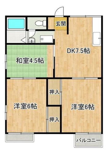 神奈川県秦野市下落合 秦野駅 3DK アパート 賃貸物件詳細