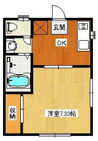 千葉県旭市ニ 旭駅 1DK アパート 賃貸物件詳細