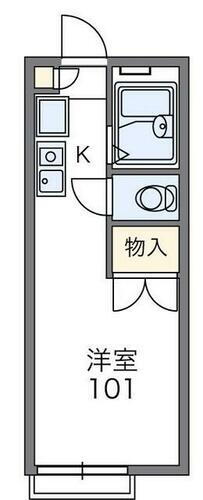 大阪府東大阪市友井２丁目 弥刀駅 1K アパート 賃貸物件詳細