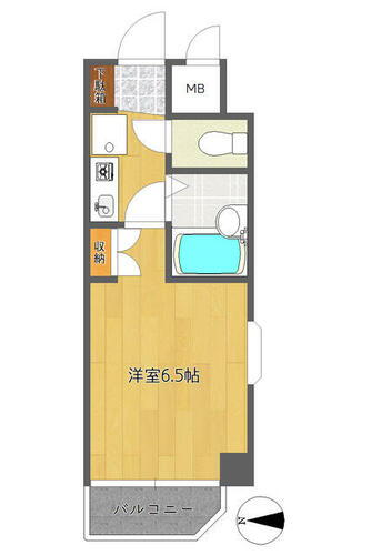 東京都江戸川区東葛西６丁目 葛西駅 1K マンション 賃貸物件詳細
