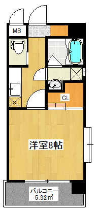 福岡県北九州市小倉北区真鶴１丁目 1K マンション 賃貸物件詳細