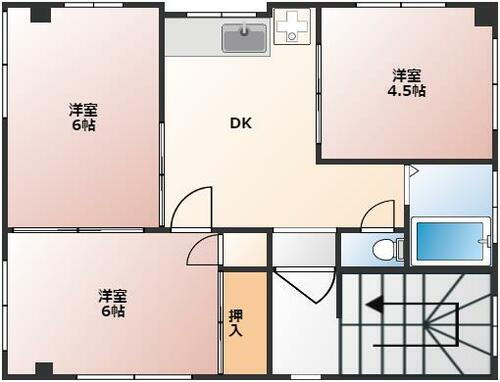 埼玉県川口市西青木４丁目 西川口駅 3DK マンション 賃貸物件詳細