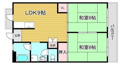 福岡県北九州市戸畑区正津町 戸畑駅 2LDK マンション 賃貸物件詳細