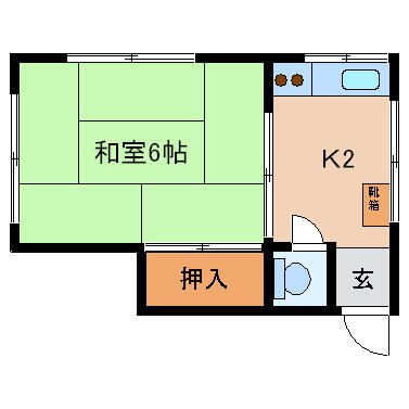 東京都大田区中央７丁目 大森駅 1K マンション 賃貸物件詳細