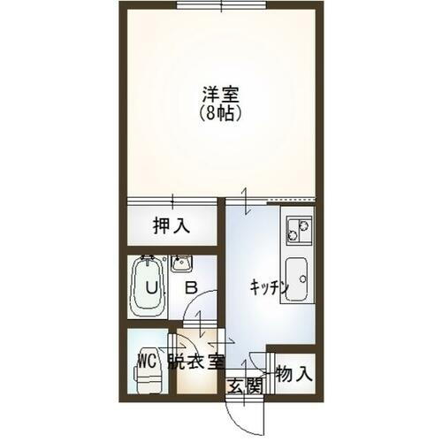 新潟県新潟市中央区白山浦２丁目 白山駅 1K アパート 賃貸物件詳細