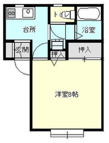 岩手県盛岡市高松１丁目 1K アパート 賃貸物件詳細