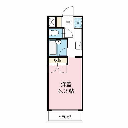 岩手県盛岡市北山１丁目 上盛岡駅 1K マンション 賃貸物件詳細