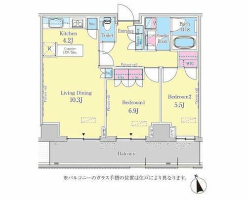 千葉県柏市若柴 柏の葉キャンパス駅 2LDK マンション 賃貸物件詳細