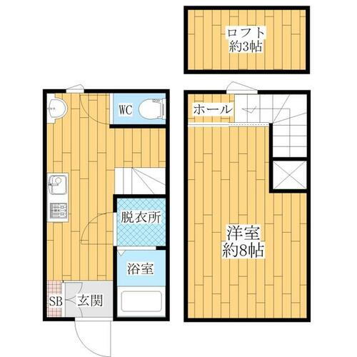 福岡県直方市大字感田 感田駅 1DK アパート 賃貸物件詳細