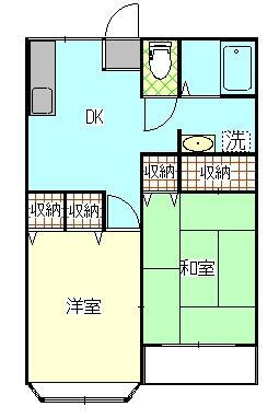 岩手県一関市上坊 一ノ関駅 2K アパート 賃貸物件詳細