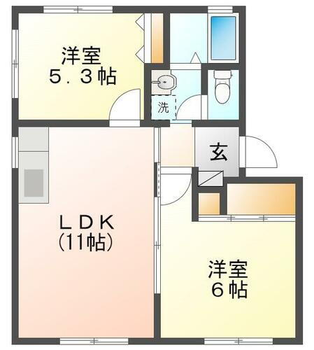 愛知県春日井市堀ノ内町１丁目 神領駅 2LDK アパート 賃貸物件詳細