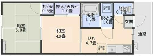 雲村ハイツⅡ 2階建