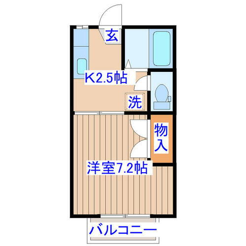 宮城県仙台市青葉区旭ケ丘１丁目 台原駅 1K アパート 賃貸物件詳細