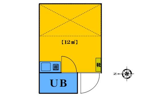 東京都新宿区中落合４丁目 落合南長崎駅 ワンルーム アパート 賃貸物件詳細
